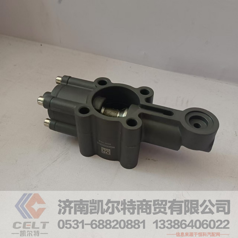 厂家供应重汽豪沃A7变速箱十档顶盖气控锁止阀总成WG2203250010/WG2203250010
