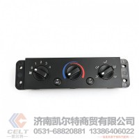 陕汽德龙新M3000暖风控制面板手动DZ96189585302 空调控制器操纵面板
