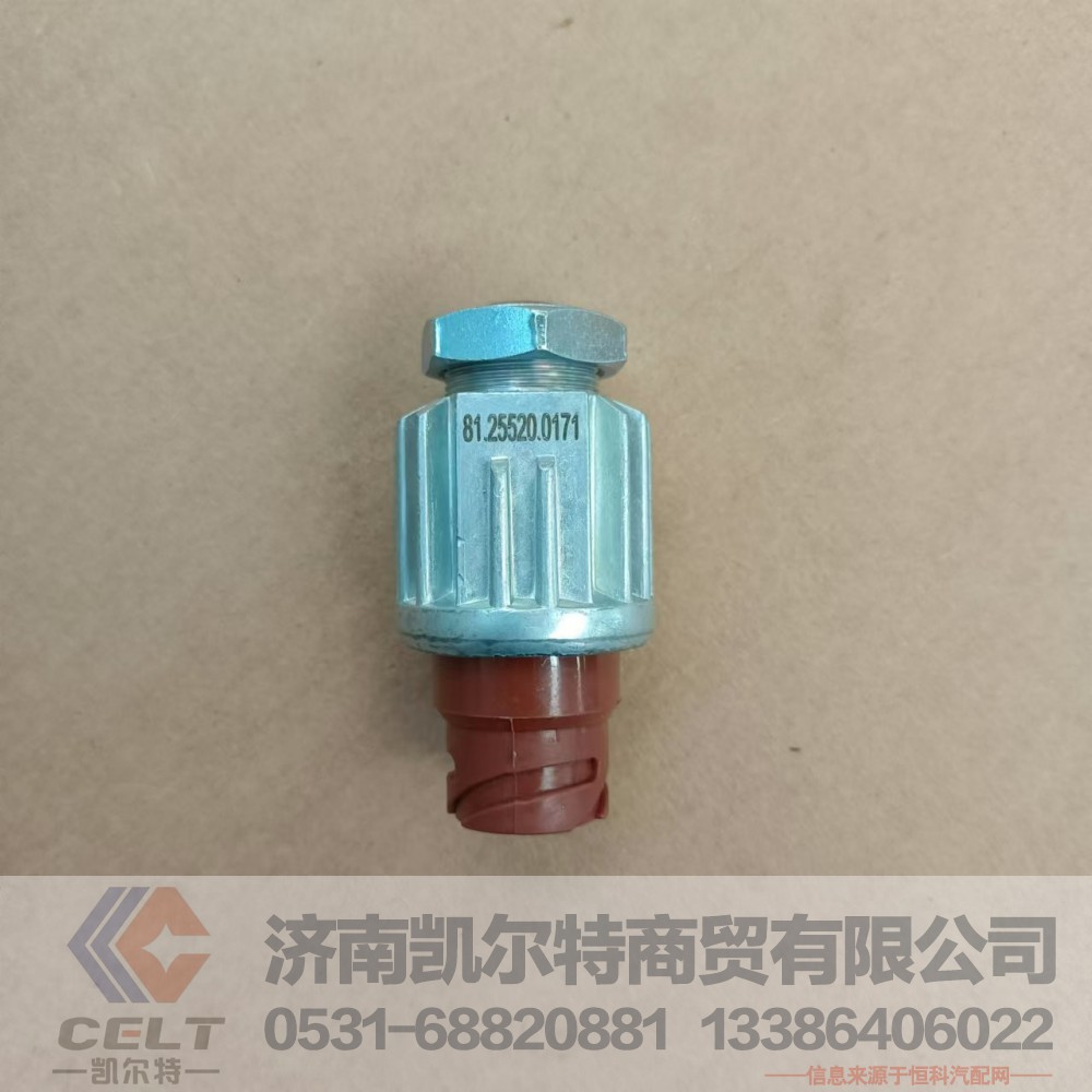 DZ93189582550（81.25520.0171）,制动开关,济南凯尔特商贸有限公司