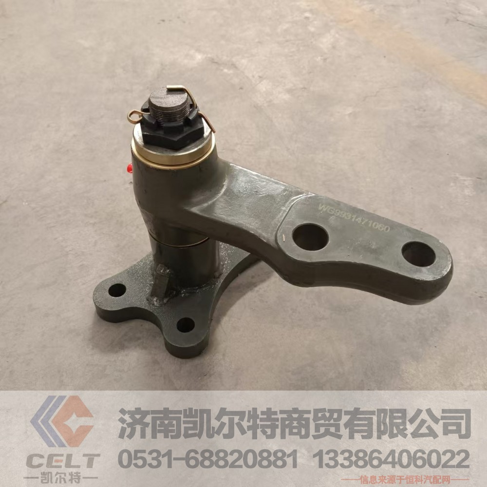 WG9931471060,前过渡摆臂带支架总成(右置),济南凯尔特商贸有限公司