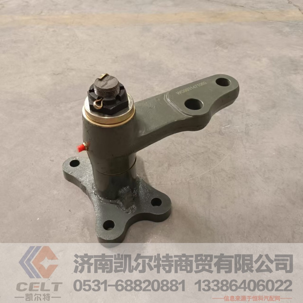 WG9931471060,前过渡摆臂带支架总成(右置),济南凯尔特商贸有限公司