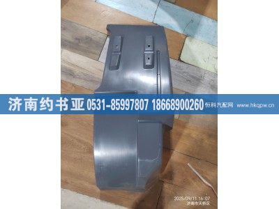 DZ14251230095,前輪左后擋泥板,濟(jì)南約書(shū)亞汽車(chē)配件有限公司（原華魯信業(yè)）
