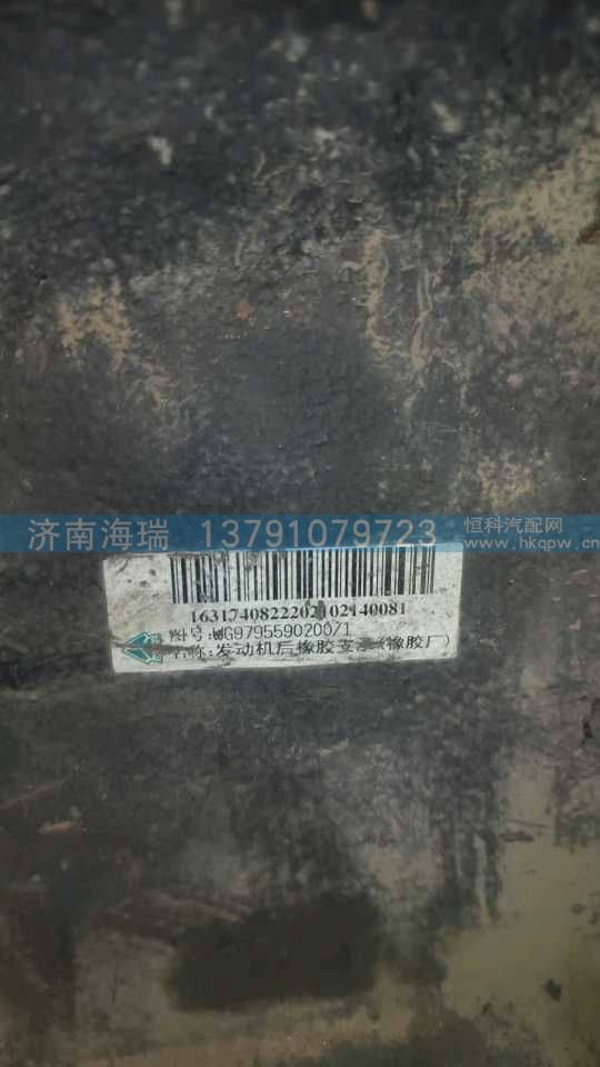 WG9795590200发动机后支撑