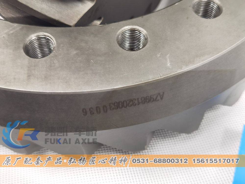 AZ9981320153,中桥盆角齿/锥齿轮副 Sinotruk HOWO AC16 Truck Spare Parts Bridge Middle Axle Gear,山东弗凯车桥重卡零部件制造有限公司