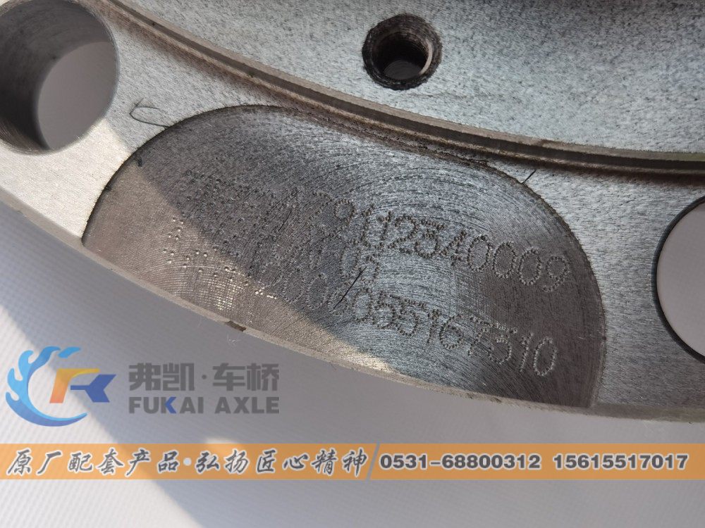 AZ9112340009,后轮毂总成 Rear hub,山东弗凯车桥重卡零部件制造有限公司