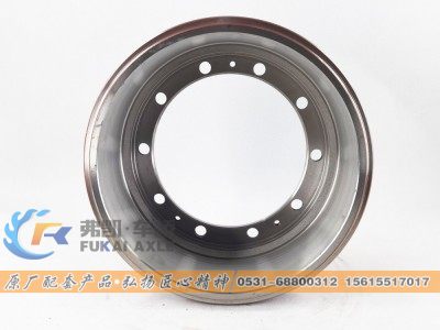 3054210401,前制动鼓 Brake Drum,山东弗凯车桥重卡零部件制造有限公司