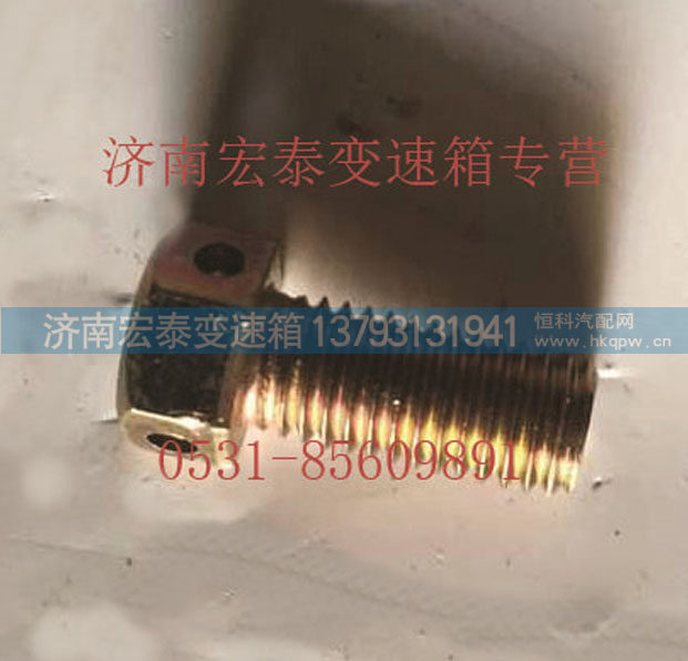 小六角头头部带孔螺栓