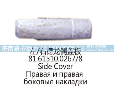 左右德龙侧盖板81.61510.0267/8/81.61510.0267/8
