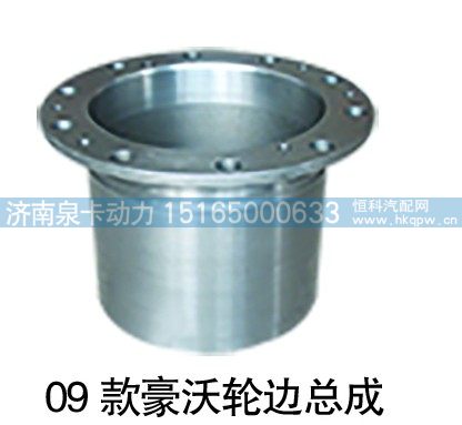 09款豪沃轮边总成