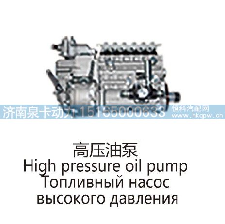 高压油泵High pressure oil pump/