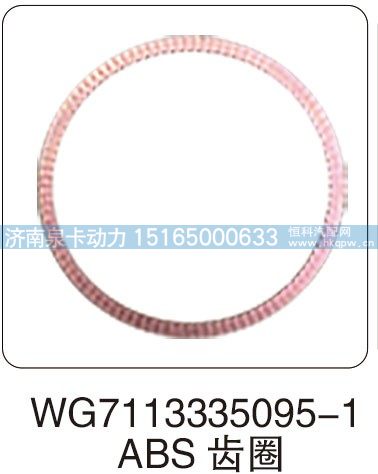 WG7113335095,WG7113335095-1 ABS 齿圈,济南泉卡动力汽车配件有限公司