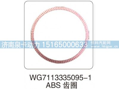 WG7113335095,WG7113335095-1 ABS 齿圈,济南泉卡动力汽车配件有限公司