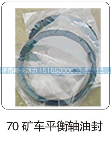 70 矿车平衡轴油封/