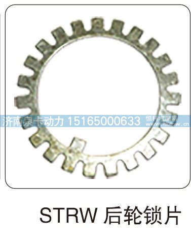 STRW 后轮锁片/