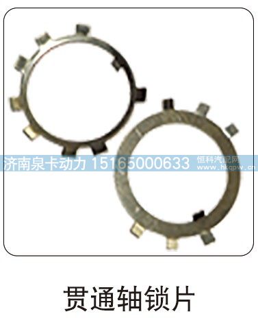 贯通轴锁片/