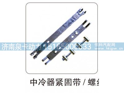 ,中冷器紧固带  螺丝,济南泉卡动力汽车配件有限公司