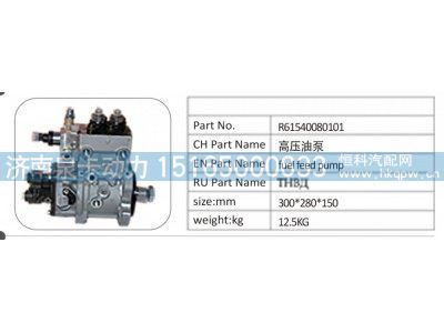 R61540080101,R61540080101 高压油泵,济南泉卡动力汽车配件有限公司
