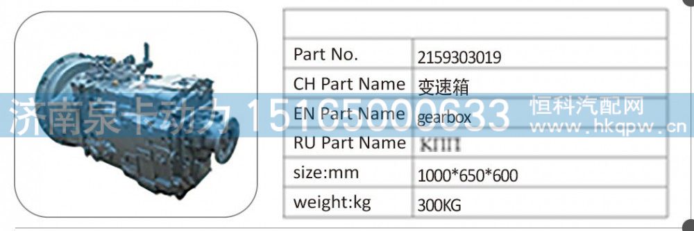 2159303019 變速箱/2159303019