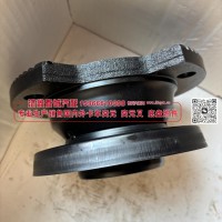 2402065-D5T/A 贯通突元 原厂 带防尘盘贯通突元 解放D5T中桥贯通输出凸缘 / 贯通轴法兰 180*4*39*84 φ80×32