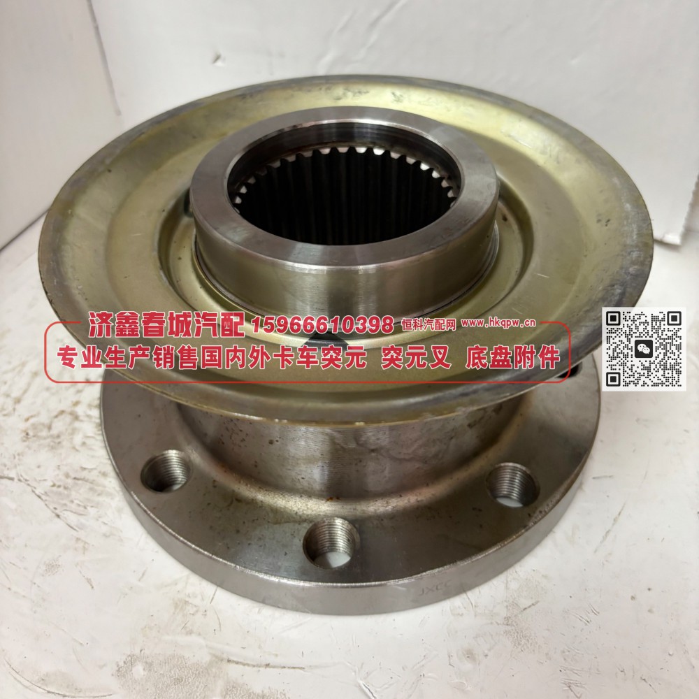 DDAC2402ZS09G-065贯通中桥中间轴突元（8 孔贯通轴法兰）182*8*34*97φ94X20齿长56防尘盘φ183 8孔M16X1/DDAC2402ZS09G-065