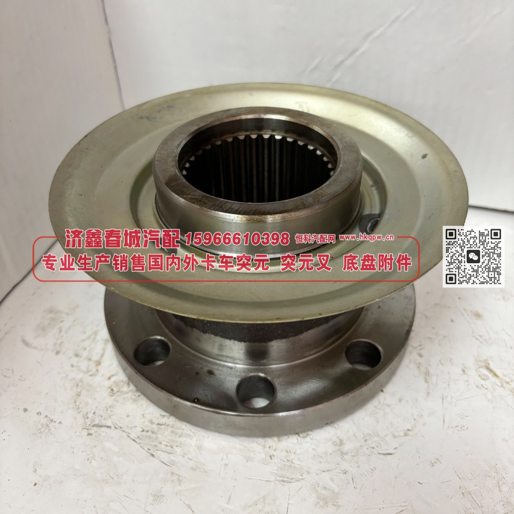 DDAC2402ZS02HSB-065中间轴突元 凸缘（8 孔贯通轴法兰）165*8*34*99φ94X20 齿长56防尘盘φ184外止口φ95 8孔M16/DDAC2402ZS02HSB-065