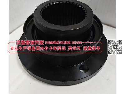 HD90149326165汉德后桥角齿突缘（原厂）180X4X36X80φ97X6*100X32齿长65防尘盘φ139图2