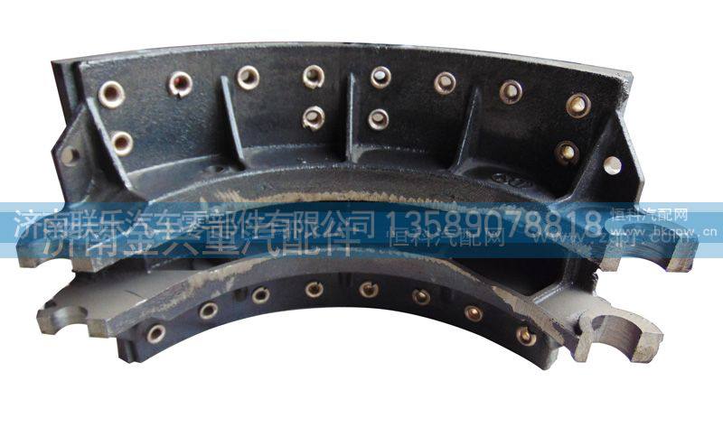 WG9231342070豪沃09款11款后制动蹄总成14孔