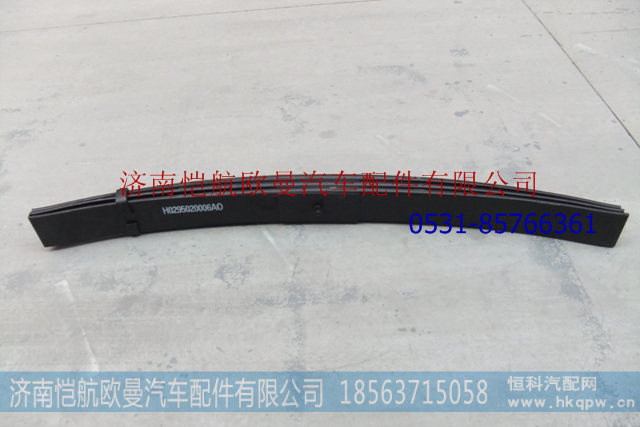 H0295020007A0后钢板总成付