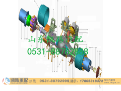 QT300SN1-2402000,后桥中段,山东凯路汽车零部件制造有限公司