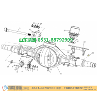 81.90685.0303,后桥凸缘螺母,山东凯路汽车零部件制造有限公司