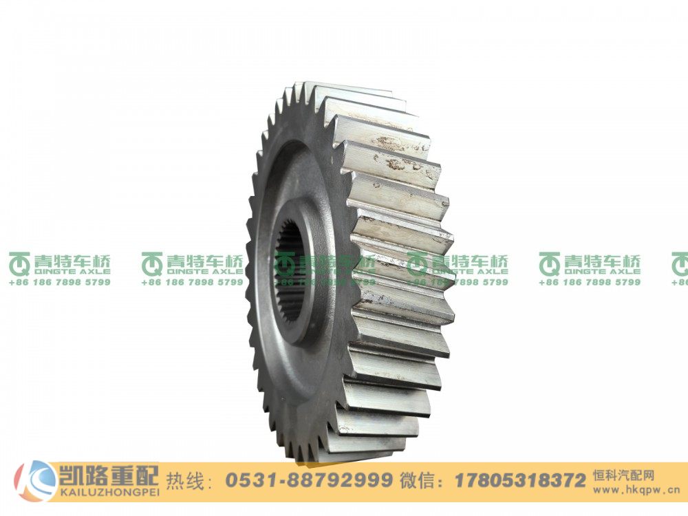 山东凯路青特车桥QT300S99-2502108_A.A_从动圆柱齿轮