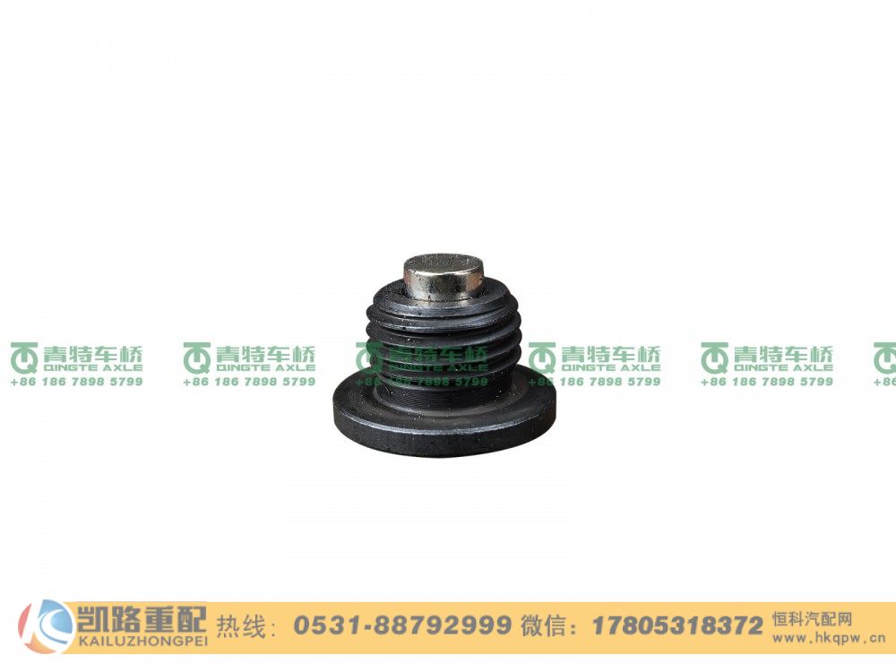 山东凯路青特车桥QT270D172-3104017_A.A_轮毂加油螺塞QT398D桥