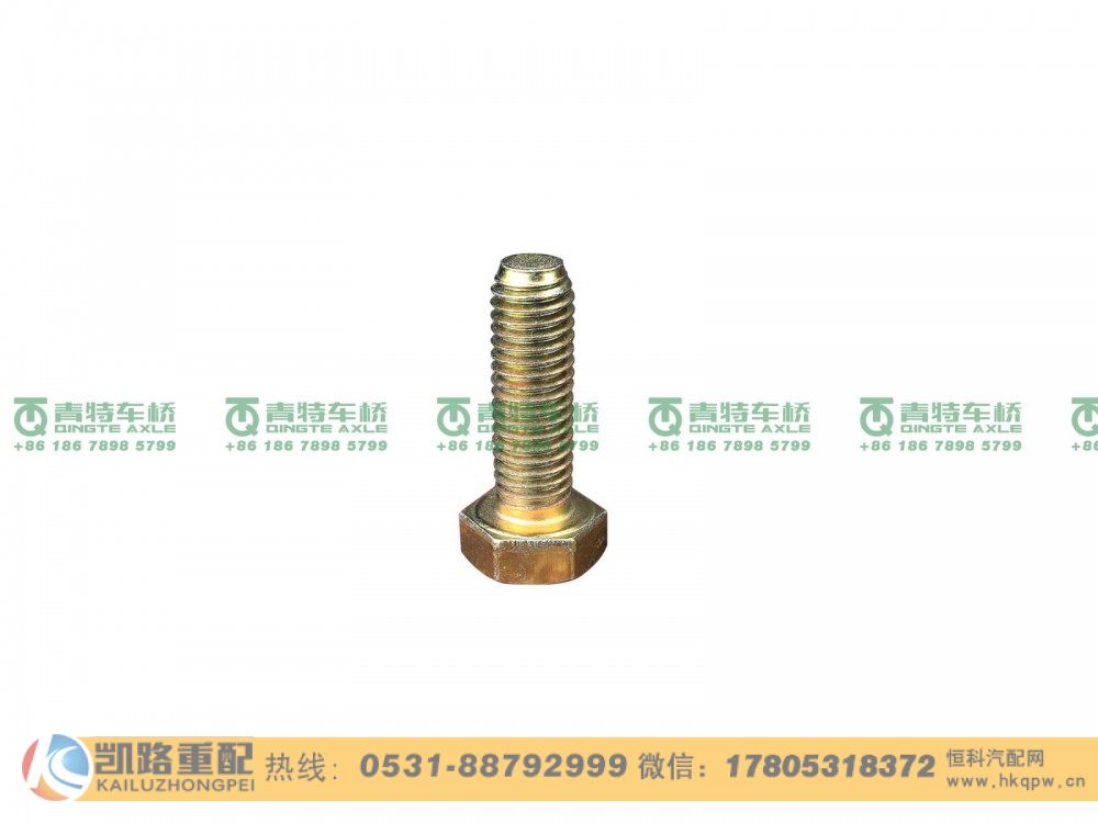 山东凯路·青特车桥Q150B0825_A.A_六角头螺栓QT205D单桥