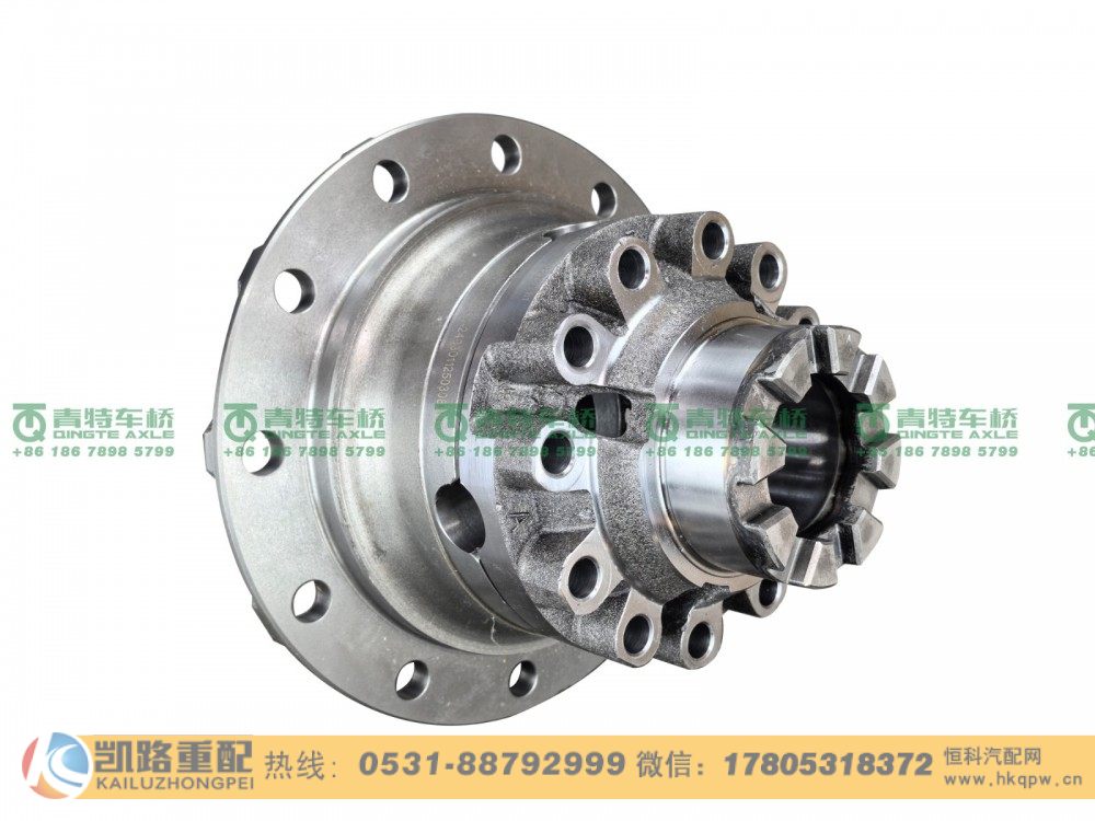 山东凯路·青特车桥QT440SH10-2403010_A.A_差速器壳总成QT440SH双桥/QT440SH10-2403010
