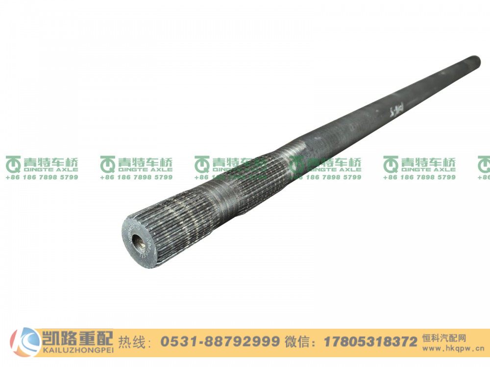山东凯路·青特车桥QT205D26-2403081_C.A_左半轴QT205D单桥/QT205D26-2403081