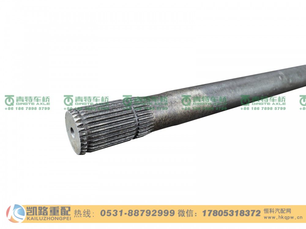 山东凯路青特车桥QT205D26-2403082_C.A_右半轴QT205D单桥/QT205D26-2403082