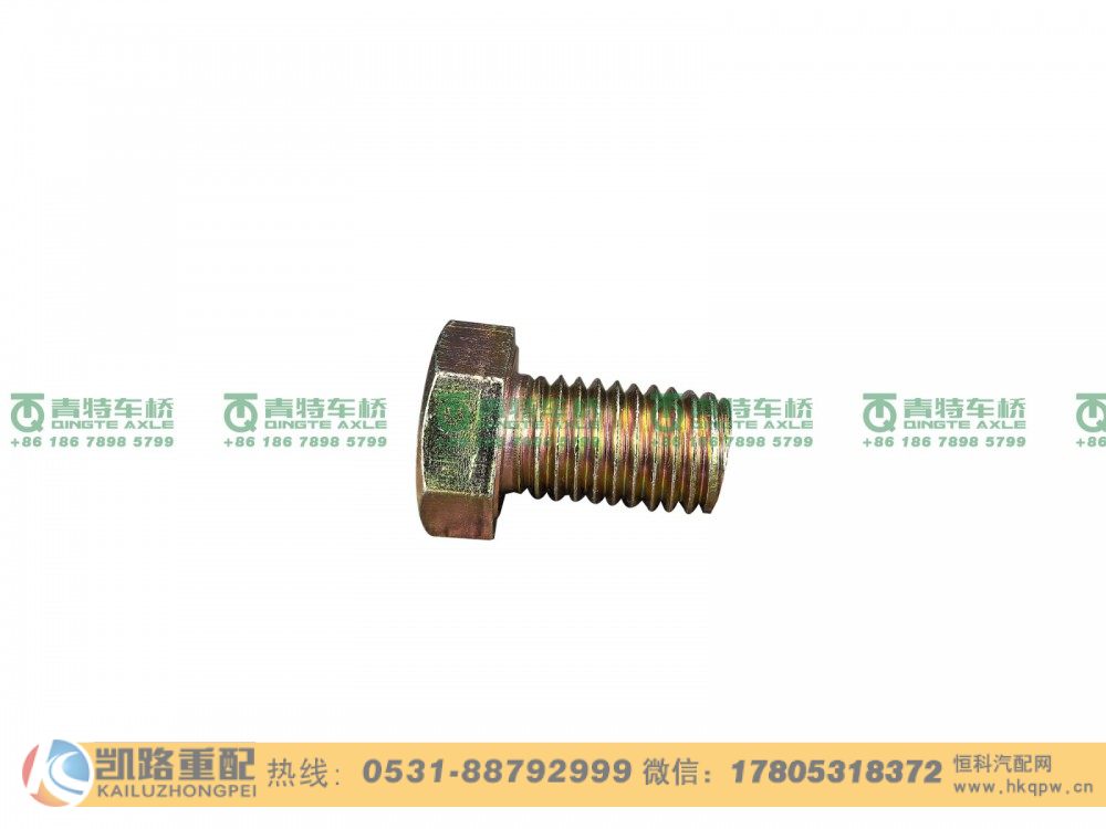山东凯路·青特车桥Q150B1220_A.A_六角头螺栓QT368D单桥/Q150B1220