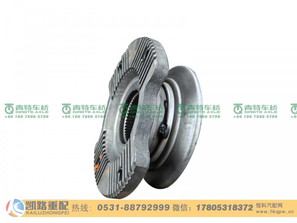 山东凯路青特车桥QT459SH5-2402060_B.A_突缘总成QT459D单桥/QT459SH5-2402060