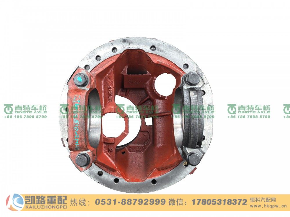 山东凯路青特车桥QT469S10-2502110_A.A_主减速器壳与压盖总成QT469S双桥/QT469S10-2502110