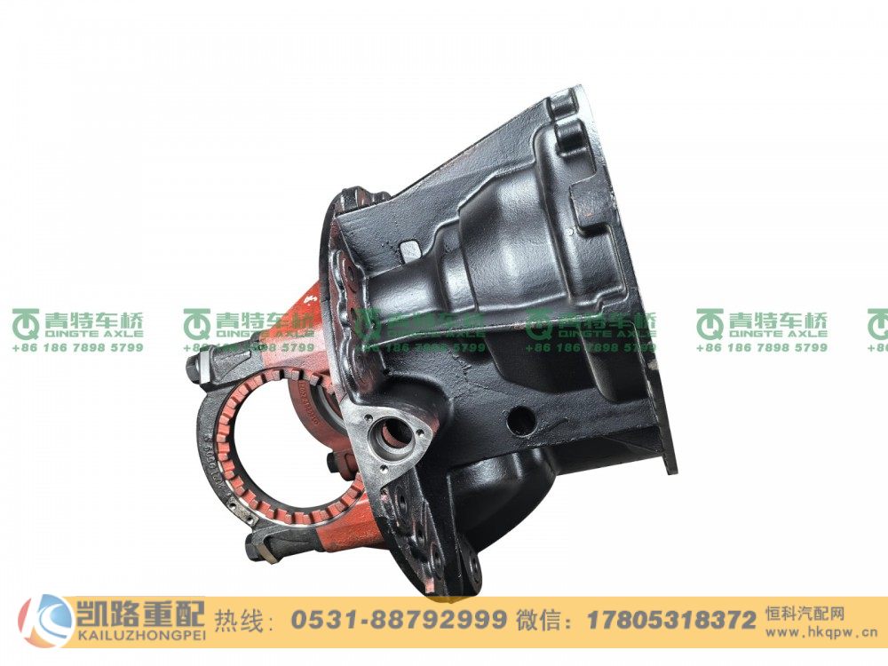 山东凯路青特车桥QT469S10-2502110_A.A_主减速器壳与压盖总成QT469S双桥/QT469S10-2502110