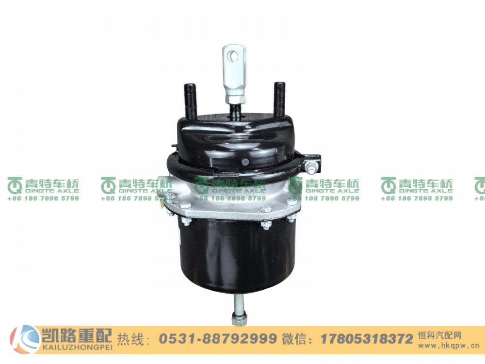 山东凯路青特车桥QT2424S1-3530020_A.A_右气室总成QT440SH双桥/QT2424S1-3530020