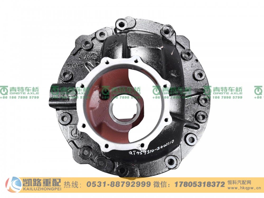 QT459S10-2402110,后桥主减速器壳,山东凯路汽车零部件制造有限公司
