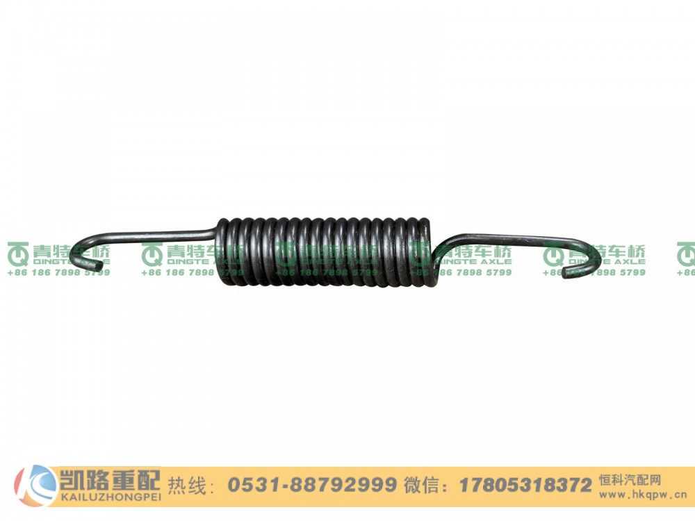 山東凱路青特車橋QDT3502049-LB_A_小回位彈簧QT295S雙橋