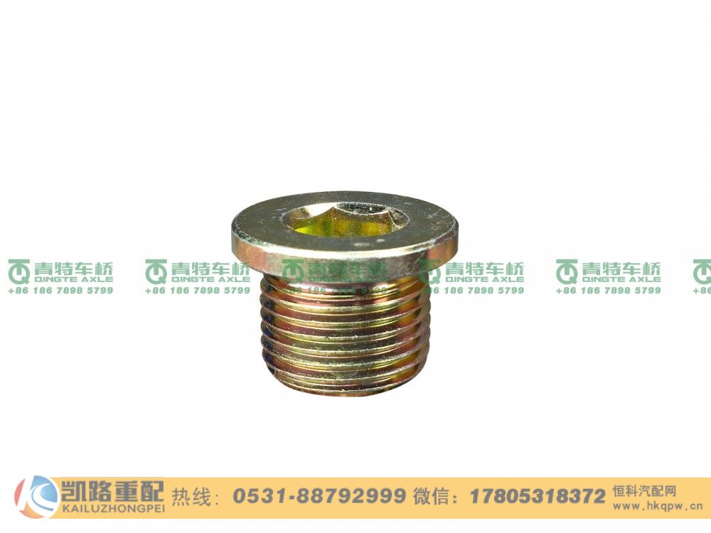 山东凯路·青特车桥QT300S1-2405037_A.A_放油螺塞QT205Q前转向驱动桥/QT300S1-2405037
