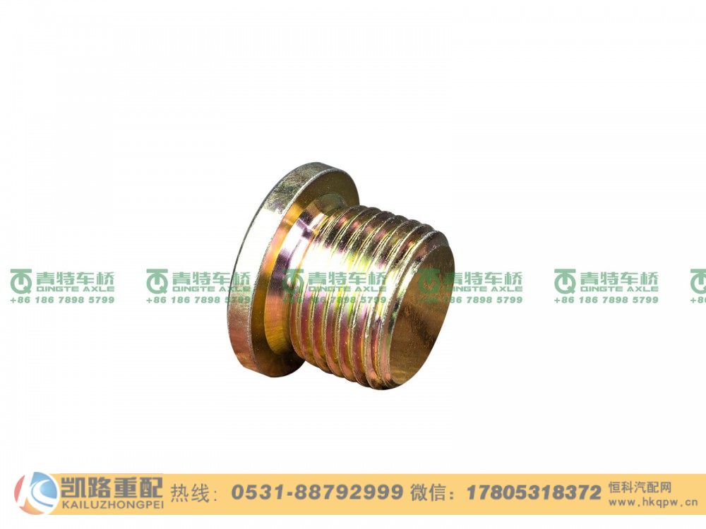 山东凯路·青特车桥QT300S1-2405037_A.A_放油螺塞QT205Q前转向驱动桥/QT300S1-2405037
