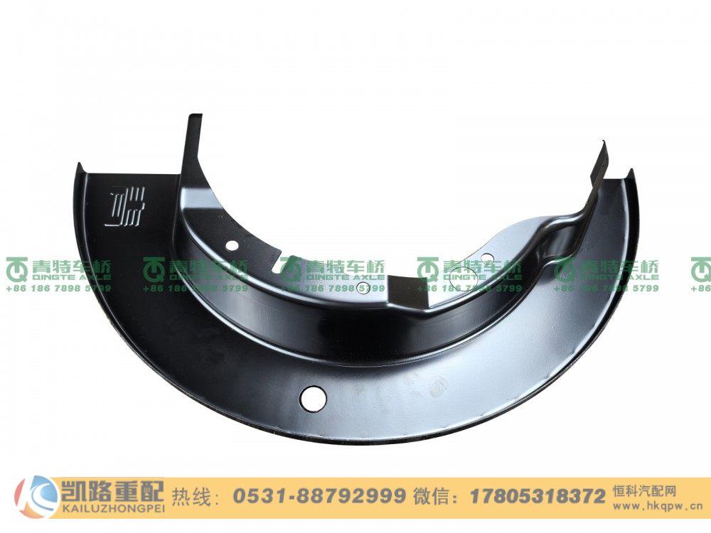 山东凯路青特车桥QT300SH4-3502131_A.A_左防尘罩QT300S双桥/QT300SH4-3502131