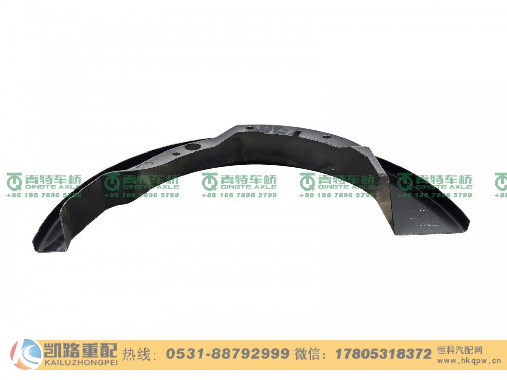 山东凯路青特车桥QT300SH4-3502131_A.A_左防尘罩QT300S双桥/QT300SH4-3502131