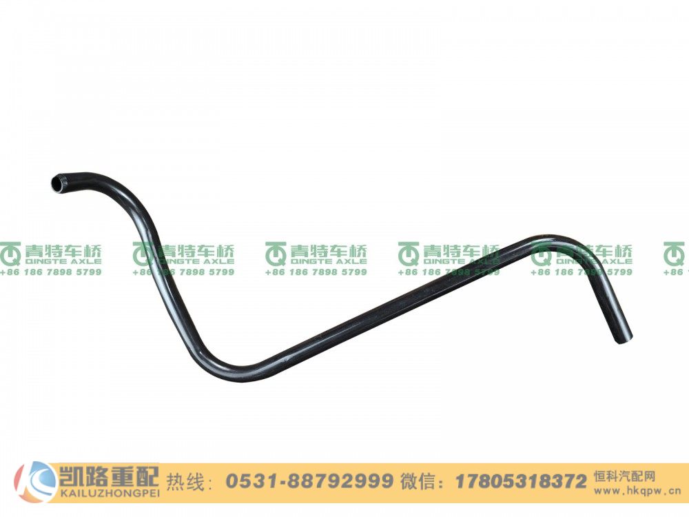山东凯路·青特车桥QT205Q1-2301082_A.A_左通气管QT205Q前转向驱动桥