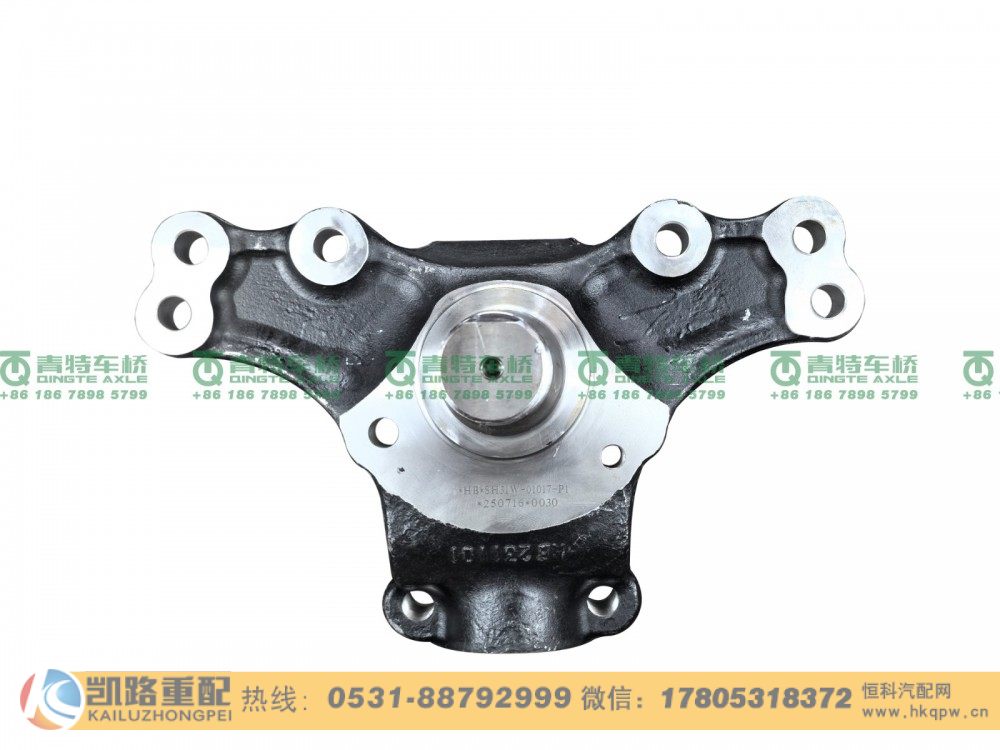 山东凯路青特车桥SH31W-01017-P1转向节三环6.5