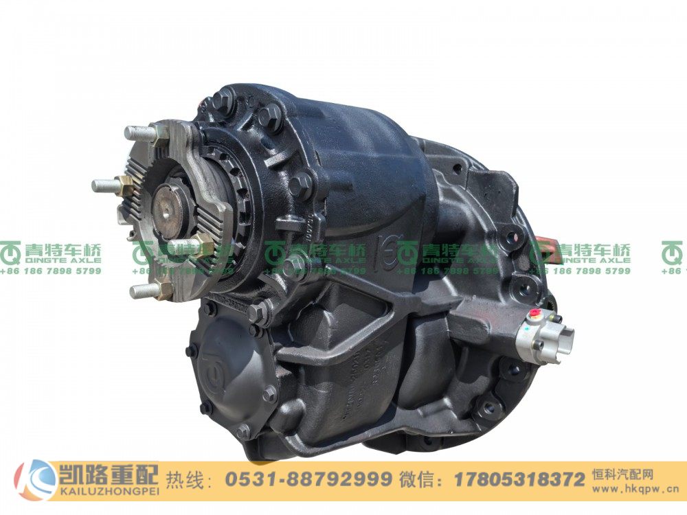 山東凱路青特車橋QT440SN5-2502000_G.A_中橋主減速器總成QT440SN雙橋